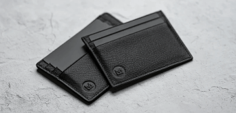 Black Leather Purse